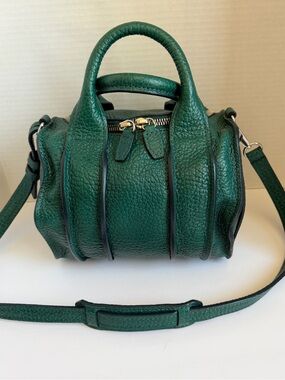 Alexander Wang Emerald Green Rocco Duffel Bag